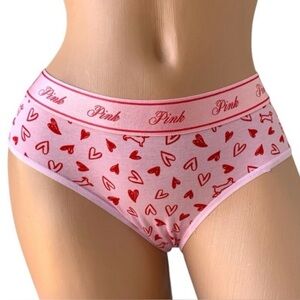 NEW PINK Victoria’s Secret Hiphugger Hipster Underwear Panties Size Small NWT